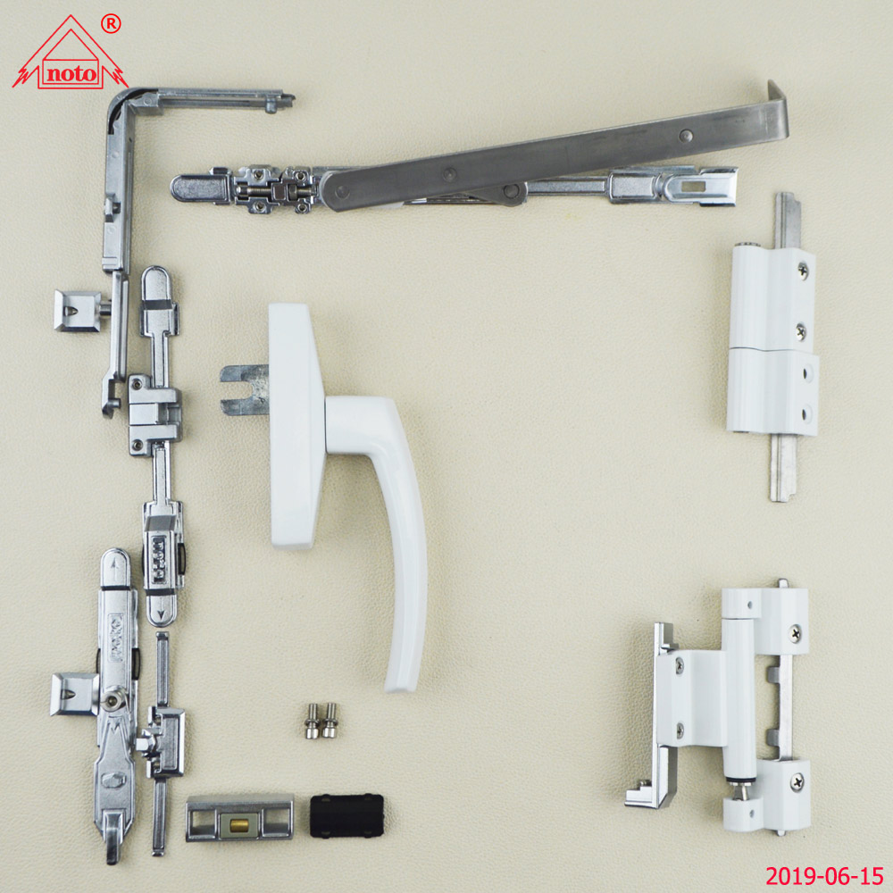 noto牌閃亮系列20槽斷橋內(nèi)開(kāi)內(nèi)倒類    /隔熱鋁合金型材窗用鎖平開(kāi)上懸秒來(lái)三翼合頁(yè)600以下