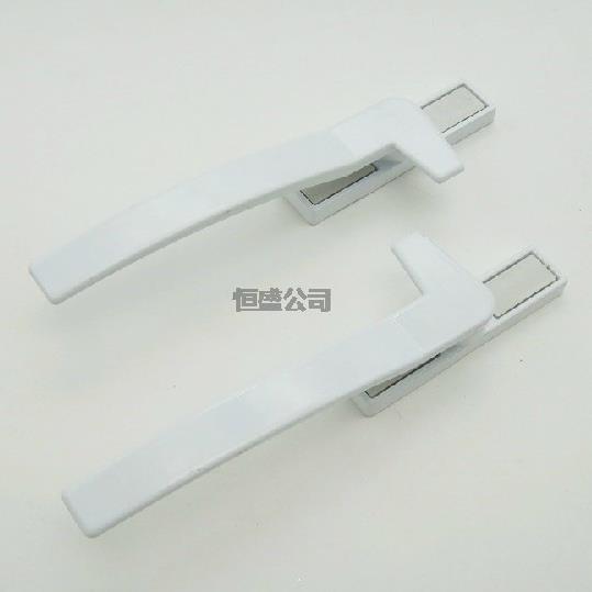 超越牌CB七字執(zhí)手類(lèi)   /塑鋼平開(kāi)窗用單點(diǎn)把手7字窗拉手