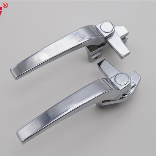 塔旋牌高座七字執(zhí)手類(lèi)     /鋁合金38外平開(kāi)窗專(zhuān)用單點(diǎn)把手銀灰窗拉手白色7字窗鎖鍍鉻香檳把手