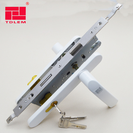 TDLEM牌多點(diǎn)斷橋門鎖【90銅鎖芯】