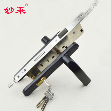 妙萊牌多點(diǎn)斷橋門鎖【不銹鋼鎖體90銅鎖芯】